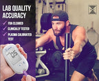 Bruno MD6 Blood Ketone & Glucose Monitoring System | Track Your Ketones & Ketogenic Diet Progress | Ketosis Test Kit with Lancing Device, 10 Keto Strips + 50 Lancets