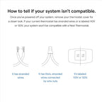 Google Nest Thermostat - Smart Thermostat for Home - Programmable Wifi Thermostat - Snow