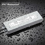LLTOP LED Driver 100 Watts 100-264V AC to 24V DC 4.16A Power Supply Waterproof Low Voltage Transformer Ultra Thin Converter for Indoor Outdoor LED Lights