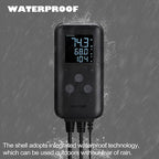 DIGITEN Waterproof Digital Temperature Controller for Aquarium, Greenhouse & Outdoor Heating - 10A Heat Mat Thermostat Controller