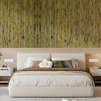 OUZUGIE 2 Pack 96x48 Inch Natural Bamboo Wall Panel – Green Burned Pole Wrap Paneling for Walls, Ceilings, Cabinets, Furniture – Ideal for Bedroom, Living Room & Office DIY Decor