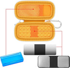Heart Monitor Case Compatible with AliveCor Kardia Mobile ECG/for KardiaMobile 6L for Apple and Android Device - CASE ONLY (Orange)