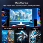 Z-Edge 27 inch Curved Gaming Monitor, FHD 1080P 300Hz Curved Monitor 1500R Computer Monitor, MPRT 1ms Monitor, 16.7M Colors, UG27S 2X DP 1.4 Ports and 2X HDMI 2.0 Ports (White