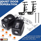 Upgraded 820CB Compatible with Liftmaster Chamberlain Sears Craftsman Garage Door Sensor & Brackets Replaces 41A5034/ G801CB-P/801CB/041-0136 for Craftsman Garage Door Sensors Openers Full Set