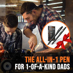 RAK Multitool Pen - Multi-Tool Pens, LED Light, Flathead, Phillips Screwdrivers, Level, Ruler, Bottle Opener, and Stylus. Cool Gadgets Gifts for Men, Dad, EDC Pen Tool, Gift-Ready Box, Pack of 2