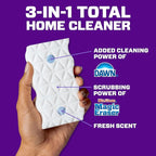 Mr. Clean Magic Eraser Foaming Sponge, All Purpose Cleaner, Dawn Cleaning Power, Wall Cleaner, Sneaker Cleaner, Oven Cleaner, Kitchen, Bathroom, Shower Cleaning Supplies, Scrubber, Ultra Foamy, 5ct