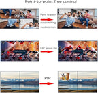 4K 2x2 Video Wall Controller&Multi-Screen Box point-to-point processor HDMI Multi Screen Expander Support PIP 180°mirroring Point-to-Point Optical audio/3.5mm stereo audio outputs 2x1 3x1 1x4 14 Modes