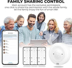 TUBY WiFi Water Leak Detector – No Hub Required, Easy Installation Smart Sensor for Home, Basement, Kitchen, Bathroom – Moisture Sensor, Wireless, IP55 80dB Alarm Flood Sensors
