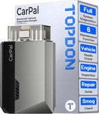 TOPDON Carpal OBD2 Scanner Bluetooth - Scanner for Car, AI-Assisted All System Diagnostic Tool for iOS & Android, Vehicle Health Check, 6 Maintenance Services, Smog Check, Repair Guide