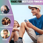 Valentines Day Gifts for Teens Boys Metal Fidget Spinner Toys for Adults Figette Bike Chain Roller Cool Gadgets ADHD Anxiety Stress Relief Items Figet Desk Offices EDC Men Christmas Stocking Stuffers