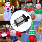 Replacement 12V 0.5A LED Transformer JT-DC120V0500-C Class 2 Power Supply IP44 LED Light Controller Low Voltage Transformer for Christmas String Light Inflatable Decorations (12V6W 1PCS)