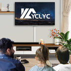 47in TV Cord Hider, YCLYC Cord Hider for Wall Mount TV, Large Cable Hider, Paintable Wire Covers for Cords, Cable Management Cord Organizer, Wire Hiders for TV on Wall 3*L15.7in W2in H0.7in, Black