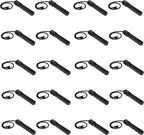 Amazon Basics Surge Protector Power Strip, 6-Outlet with 200J Protection, 2ft Extension Cord, Rectangle, Black (20 Pack)