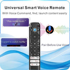 B BraiNice Universal Remote for All TCL TV Remote Replacement, Motion Backlit, Voice Control & Bluetooth, for Google Smart TV, TCL-Smart and Android TVs 2026-2016