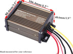 Pro Chaser DC-DC 72V 60V 48V Volt Voltage to 12V Step Down Voltage Reducer Regulator 180W 15A for Scooters & Bicycles Golf cart (20A 240W)