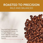illy Whole Bean Coffee, Etiopa Single Origin Light Roast, 100% Arabica, Premium Italian Coffee, Ideal for Espresso, Drip, Moka and French Press Brewing, 8.8oz, 6 Pack