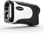 DAZHEN Golf Rangefinder with Slope, 1200 Yards Laser Range Finder Golfing with External Screen, Flag Pole Locking Vibration, 6X Magnification, Golf Accessories for Men