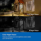 TP-Link 𝗧𝗮𝗽𝗼 Wireless Outdoor Security Camera, 1080P, Up to 180 Days of Battery Life, Free Person Detection, SD/Cloud Storage, Spotlight Color Night Vision, No Hub Needed, Works w/Alexa, Tapo C402