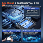 XTOOL D8S Bidirectional OBD2 Scanner with Topology Mapping: 2026 Upgrade of XTOOL D8, Scan Tool with 42+ Resets, Full System Automotive Scanner Diagnostic Tool, PMI for Ford, FCA AutoAuth, CANFD/DoIP