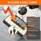JINGCOOL Magnetic Selfie Light, Portable Phone Clip, 6 oz, Rechargeable Ring Light for iPhone, Laptop, Camera, 10-Hour Working, 3 Light Modes for TikTok, Instagram, Vlog, Video Recording
