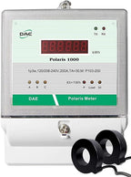 DAE P103-200-S KIT, UL Listed, CTEP kWh Smart Submeter, Polaris 1000, 1P3W(2 hot Wire, 1 Neutral), 200A, 120/240V, 2 CTs (Inner Dia. 1.02")