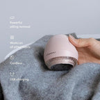 Steamery Fabric Shaver Pilo 1, Lint Remover for Pills and Bobbles, 5W, Portable, Rechargeable, Ergonomic, Scandinavian Design, Pink
