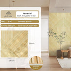Acoustic Panels for Wall and Ceiling - 6 Pack 2'x2'x0.4",Self-Adhesive 3D UV Printing Decorative Wall Panels with Wood Look,Natural Oak
