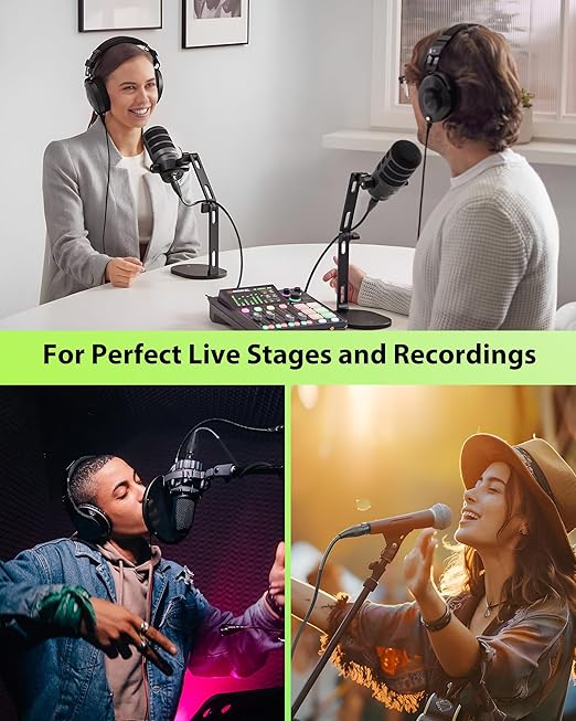 XLR Cables 200ft 1 Pack, Professional Gold-Plated Rean Connectors from Neutrik, Kevlar-Reinforced Nylon Braided Microphone Cable, Mic Cable, Durable Shielded and Balanced XLR Male to Female Cord