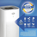 Clorox HEPA Air Purifiers for Home, True HEPA Filter, Large Rooms Up to 1,500 Sq Ft, Removes 99.9% of Mold, Viruses, Wildfire Smoke, Allergens, Pet Allergies, Dust, AUTO Mode, Whisper Quiet