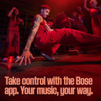 Bose SoundLink Max Bluetooth Speaker - Portable Wireless Party Speaker, IP67 Waterproof, Rope Handle, Up to 20 Hours of Playtime, USB-C, Built-in 3.5mm AUX Input, Black