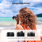 K&F CONCEPT 1600mAh EN-EL25 Battery 2-Pack EN-EL25A Battery and Dual LCD Battery Charger for Nikon Z50II, Z50, Z30, Z FC Camera MH-32 Battery Charger