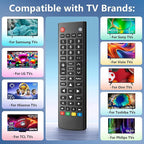 Universal-TV-Remote-Control for Samsung, LG, Hisense, TCL, Sony, Vizio, Onn, Toshiba, Philips and More DVD, Blu ray Player, Soundbar Devices