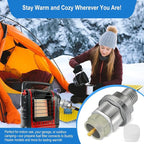 F273699 Propane Fuel Filter for Buddy,Big Buddy,Tough Buddy Etc Portable Heaters –Works with and Replaces F276163 Fuel Filter, Fits with F273704/F273701/F273702/F273703/F273718 Etc Propane Hoses-2Pack
