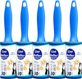 Mini Extra Sticky Lint Rollers for Travel - 150 Sheets Small Sized Portable Lint Removers for Pet Hair and Debris Pickup150