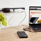 Amazon Basics Surge Protector Power Strip, 6-Outlet, 790 Joules, LED Indicator, 6ft Extension Cord, Black