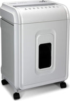 Aurora AU1480MA Professional Grade 14-Sheet Micro-Cut Paper and CD/Credit Card Shredder/ 30 Minutes Continuous Run Time, White/Gray