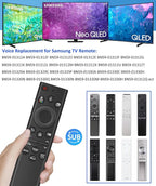 New Replacement Voice Remote Control for Samsung TV, Compatible for All Samsung TV Crystal UHD/Neo QLED/OLED/The Frame 4K 8K TVs