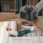 revoici 52" Ceiling Fans with Lights and Remote Control, Indoor Outdoor Ceiling Fans Farmhouse, Timing 6 Speeds 3 Color Light with Memory Lighting Function
