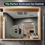 TOPGREENER PIR Motion Sensor Light Switch, Occupancy & Vacancy Motion Sensor Switch, 𝐎𝐩𝐞𝐫𝐚𝐛𝐥𝐞 𝐖𝐢𝐭𝐡𝐨𝐮𝐭 𝐆𝐫𝐨𝐮𝐧𝐝 𝐖𝐢𝐫𝐞, No Neutral Wire, Single Pole, TDOS5-HL-BK, Black