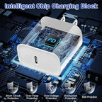 Mag-Safe Charger for iPhone 17/16/15,[Apple MFi Certified]15W Fast Wireless Magnetic Charging Pad with USB C Wall Charger Block for Apple iPhone 17 Pro Max/17 Air/17 Pro/17/16E/16/15/14/13/12,AirPods