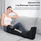 Nekteck Cordless Leg Compression Massager, FSA Eligible Massage Tools for Circulation and Pain Relief, Rechargeable Portable Full Leg Boots, Gifts for Mom Dad Men Women, HSA Eligible, Single Unit