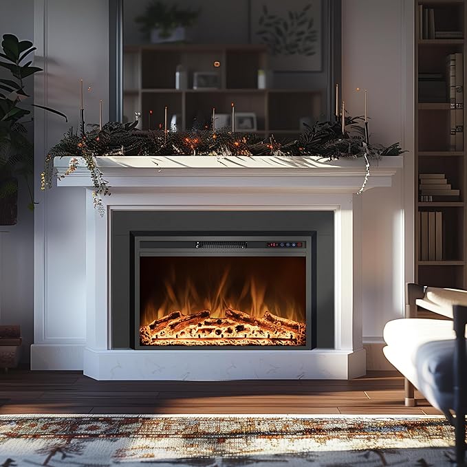 Trim Kit for 40" W x 27.5" H Electric Fireplace Inserts