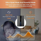 PTHRAOUTA Home Dehumidifier with Drain Hose, (950 sq.ft) 95oz Quiet dehumidifier for Bathroom Bedroom, with Air Reusable Filter Indoor deshumidificador for Basement RV Closet