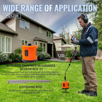 PQWT 125B Water Leak Detector, Outdoor Underground Pipe Leak Detection (9.84ft/3m Depth)