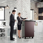 P-7 High Security Paper Shredder Heavy Duty(1 * 1.2mm), 5-Sheet Super Micro Cut, 11.9 Gallons Wastebasket, 3.5m/min High-Speed Shredding, Auto Jam-Proof Paper Shredder for Home Office