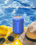 Portable Bluetooth Speaker Valentines Gifts For Him: Powerful Crystal Clear Sound/Romantic Light/IPX5 Waterproof/All Day Playtime/BT 5.3/TWS Paring,Small Wireless Speaker for Outdoor|Travel|Date Night