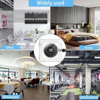 Young Dance Thermostat Lock Box with Key Thermostat Cover Universal Thermostat Lock Box Clear Small Thermostat Guard for Wall Thermostats for All Type Nest Thermostat 4.72''*4.53''*1.97'' or Smaller
