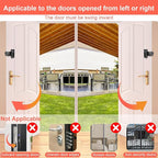 Anti-Theft Video Doorbell Mount for Eufy E340, Doorbell Camera Mount, No Drill Adjustable Mounting Bracket Holder Accessories for Apartment Rentals, Enhanced Protection Doorbell Mount Bracket