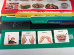 Smile4autism Small 2x8 Tools Perfect to Keep Your Loose Visual Picture Cards Organized. Autism ABA, ADHD, Language & Apraxia Aspergers (5 Sentence Strips)