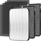 7-Pack Amboseli 3500 Replacement Filters Compatible AD3000/3500 Air Purifi-er, 3000/3500,3000M, 3000Pro Air Purifi-er,1 air filter, 2 Activated Carbn and 4 Extra Carbn Pre-Filters
